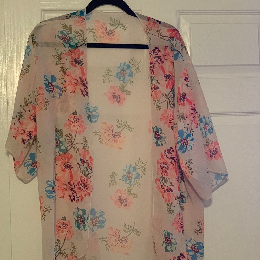 Floral kimono